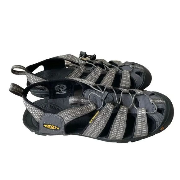 Keen Men's Newport H2 Waterproof Hiking Sandal  Blue Gray Polyester Web SZ 9 - Picture 3 of 11